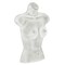 Azar Displays White Plastic Vacuum Form Female Bust, 30PK P-900505 - alternate 1